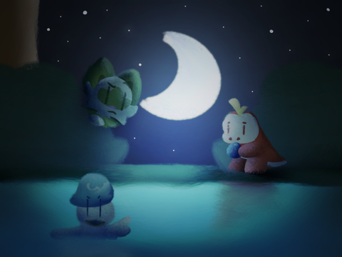Uh oh (Lineless Art: the sequel.)