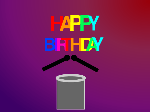 happy birthday green-buzzard