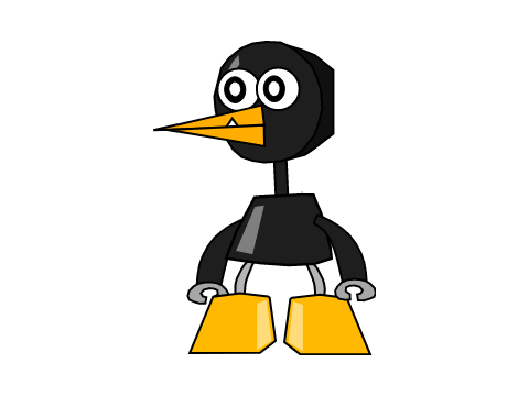 Mixelized Daffy