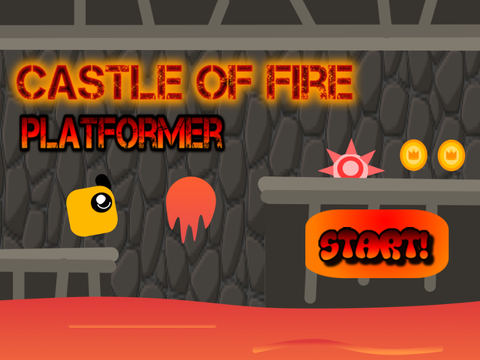 CASTLE  OF FIRE       platformer