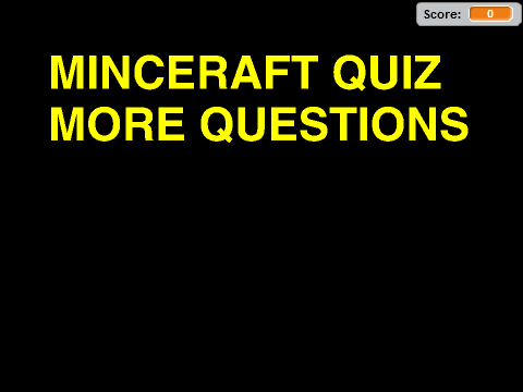 Minecraft Quiz More Questions