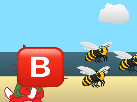 B