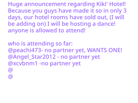 Huge announcement regarding Kiki’s Hotel