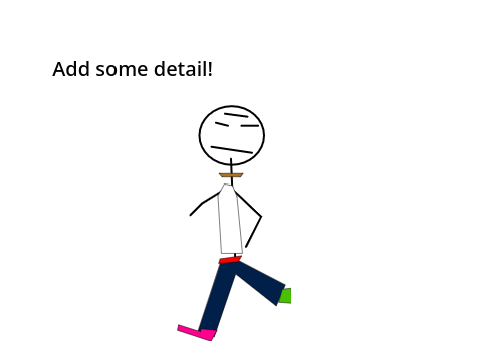 How to draw a person! 