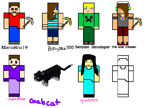 Add Your Minecraft Character And Remix!    remix