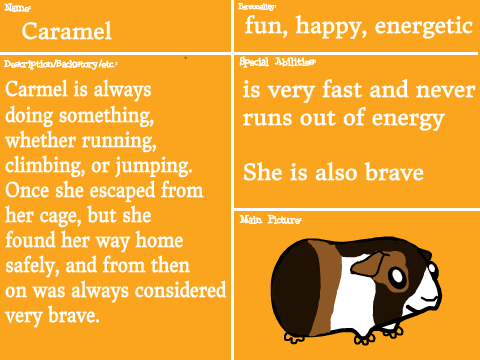 Guinea Pig Challenge: Caramel