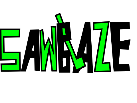 Sawblaze name art