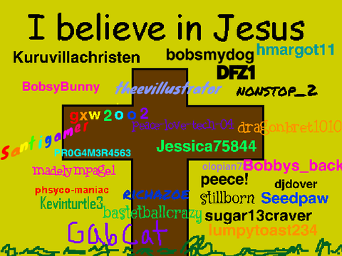 Jesus is my savior.  remix