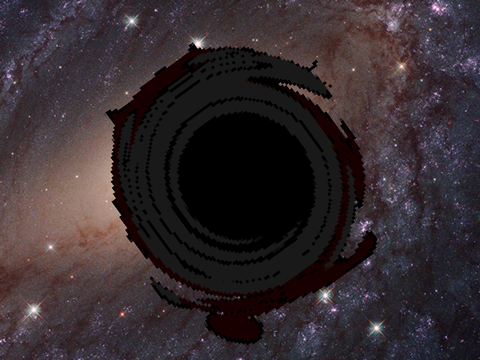 Pixel Blackhole Cat (KAMIKAZE)