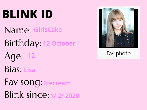 BLINK ID (template)  remix