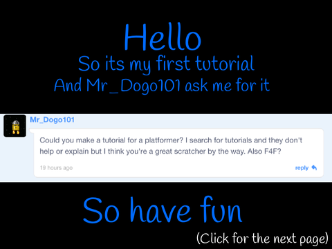 Mobile friendly Platformer Tutorial remix