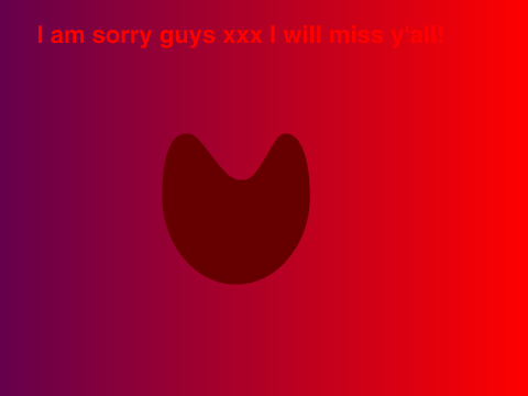 Bye guys... NOT LEAVING SCRATCH!!!!!!!!!