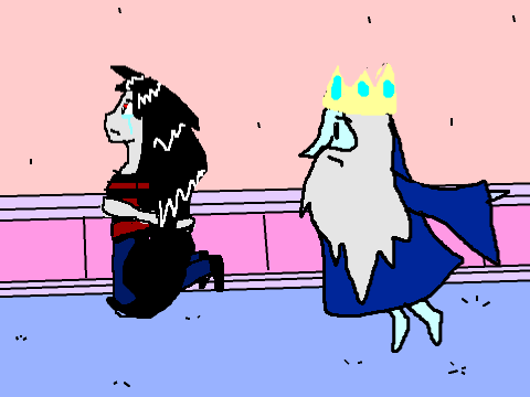 Marcie and simon... aka Marceline and Ice King