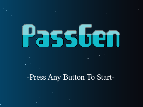 PassGen ~ A Password Generator || #all