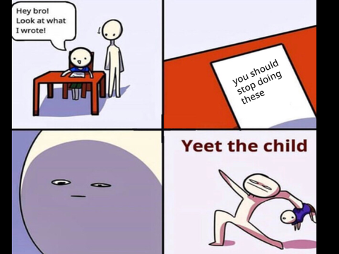 pfft- never stopping