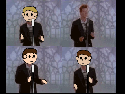 Peples rick roll