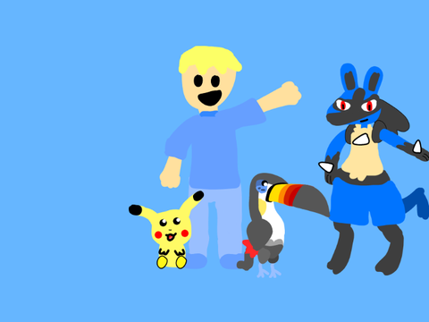 Me and my Pokemon #art