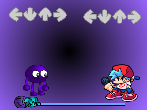 Purple Circle VS BF (part 1) FNF Ultra Pack Editionwrw