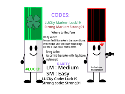 LUCKy and Strong Marker