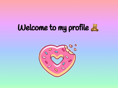 ~Welcome to my profile~
