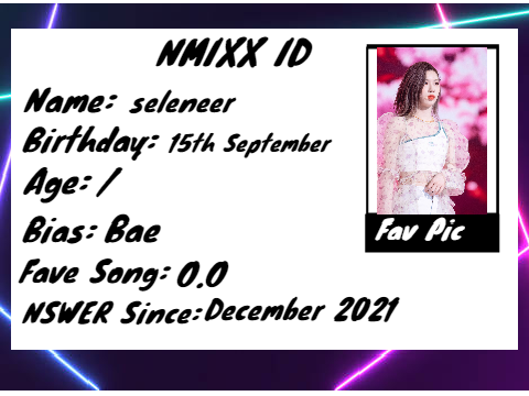 MY NSWER ID