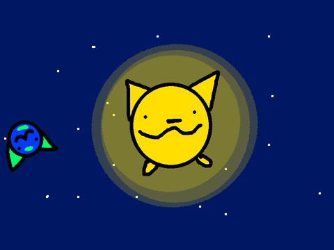 Joe The Sun Cat