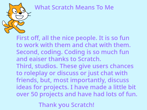What scratch means to me ❤