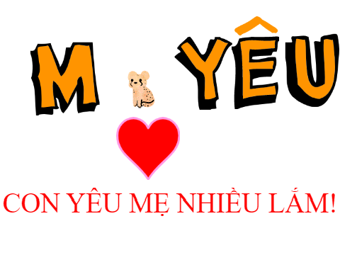Thiệp mẹ yêu