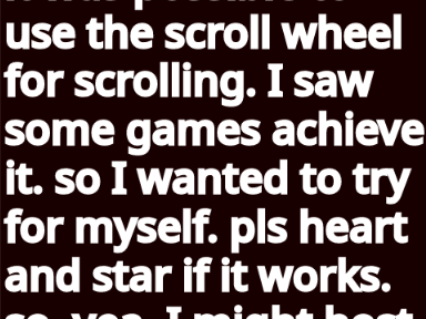 scroll test