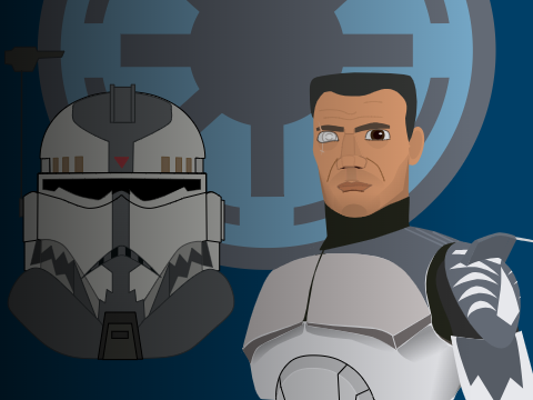 Commander Wolffe Art--My Alt account's pfp
