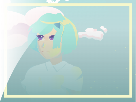 reflection of a time gone by~. [vector art||2021->2023 redraw]