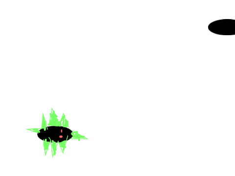 black vs green blob hacked