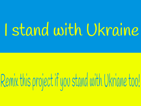 I stand with Ukraine!! remix