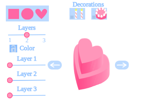 3D Cake Creator