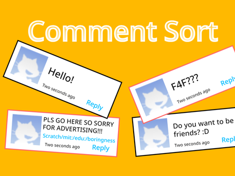 Comment sort
