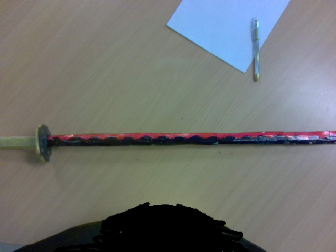 Semi-completed Yoriichi Sword(someone broke it tho)