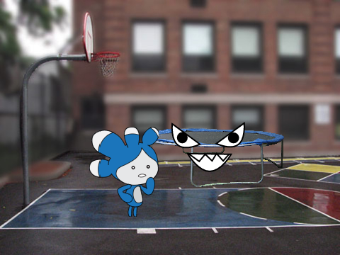 Trampoline...