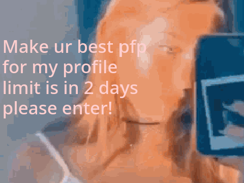 aesthetic pfp for me contest