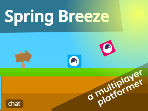 Spring Breeze || multiplayer platformer #trending #games #all