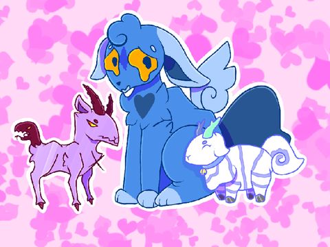 Oopsies I havent been active. Heres art of all the characters Ive collected so far