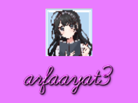Intro for @arfaayat3
