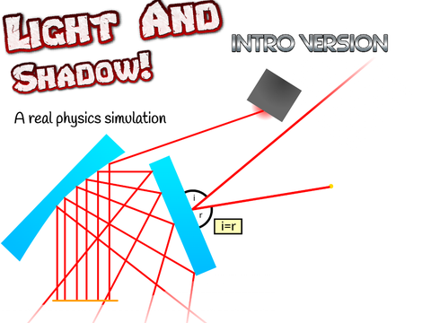 light and shadow || real physics simulation