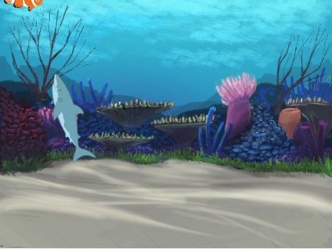 run away from the shark!!!!!!!!!!!!