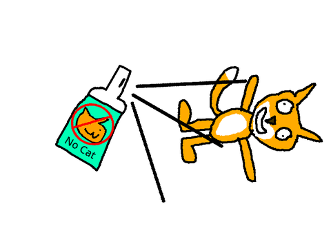 Scratch Cat Repellent But I Screamed The Dialogue even more louder