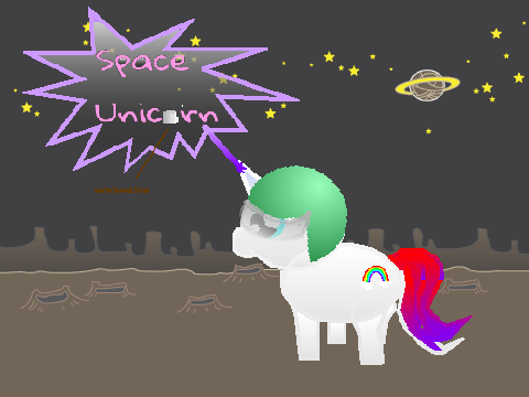 Space unicorn 