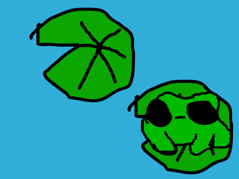 frog jumping