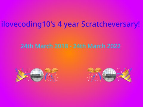 4 year Scratcheversary!