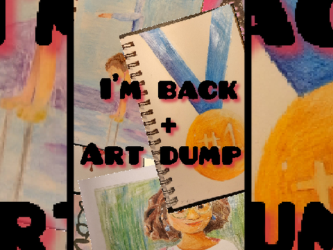 Traditional art dump Jan - March (I'm back!)