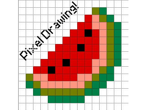 Pixel drawing