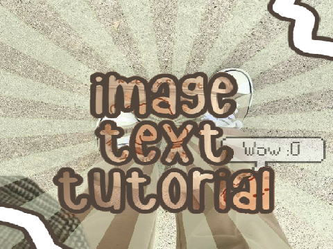 014 - Image Text Tutorial